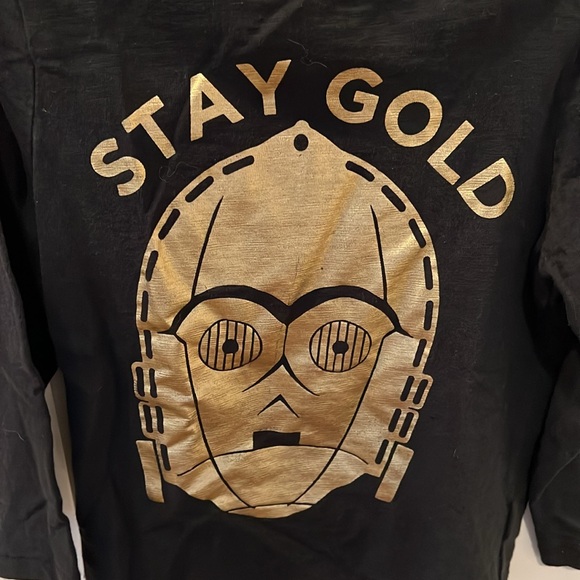 Great condition, Gap Star Wars long sleeve T-shirt,  size 5t - Picture 2 of 6